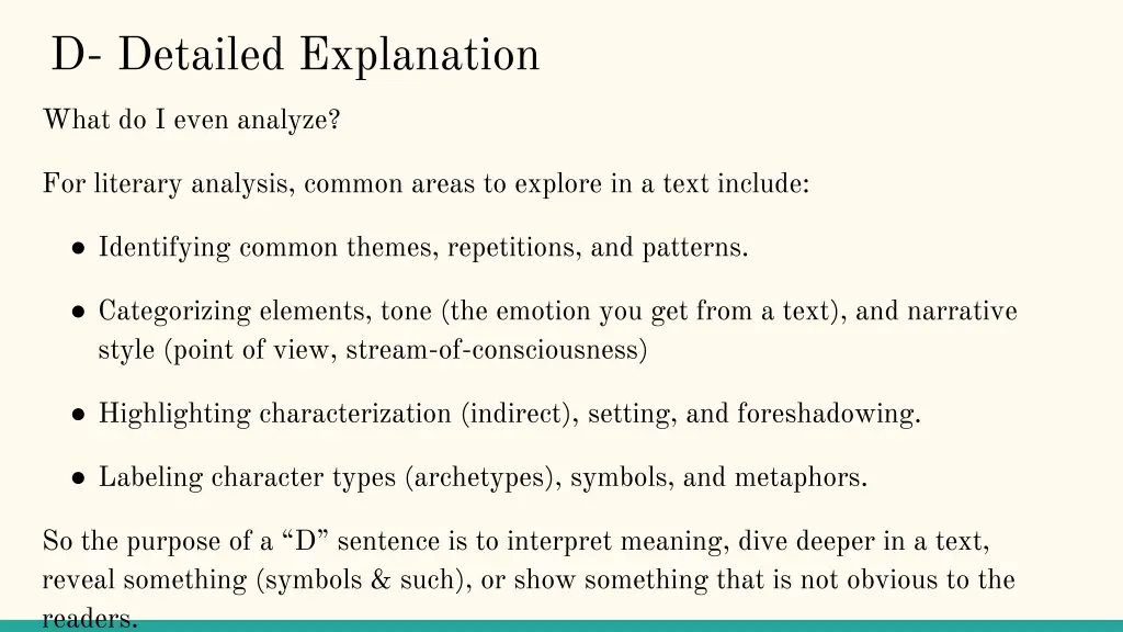 d detailed explanation 2