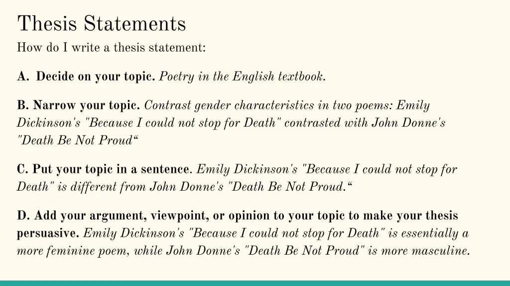 thesis statements how do i write a thesis