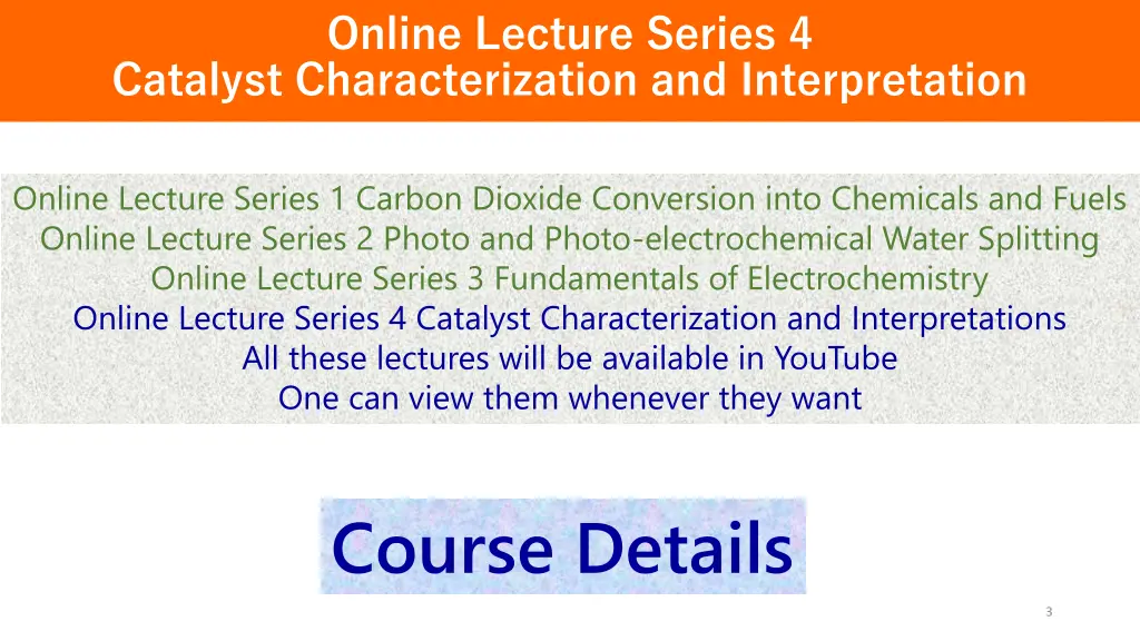 online lecture series 4 catalyst characterization