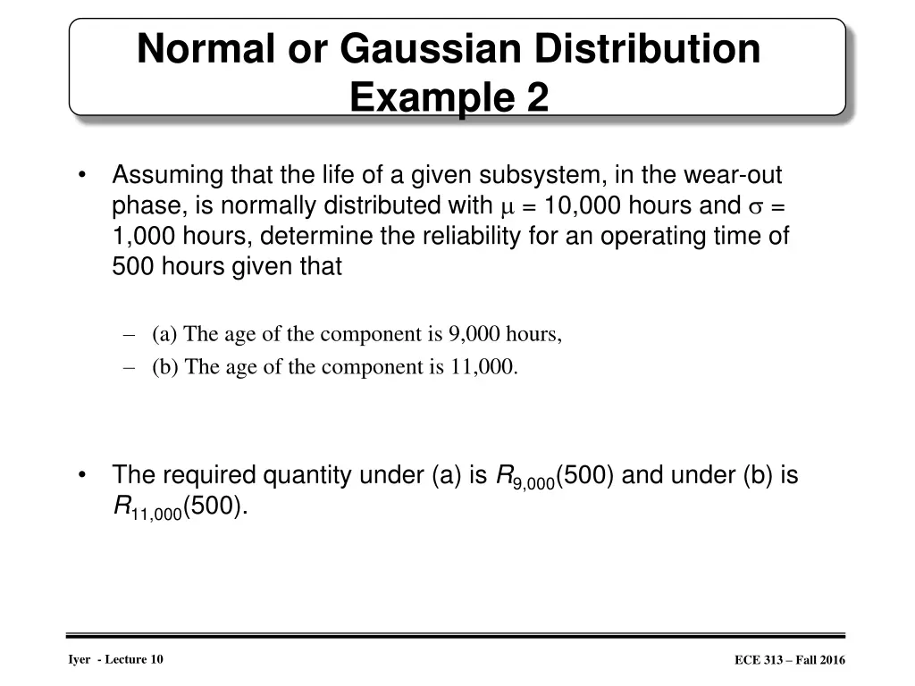 normal or gaussian distribution example 2