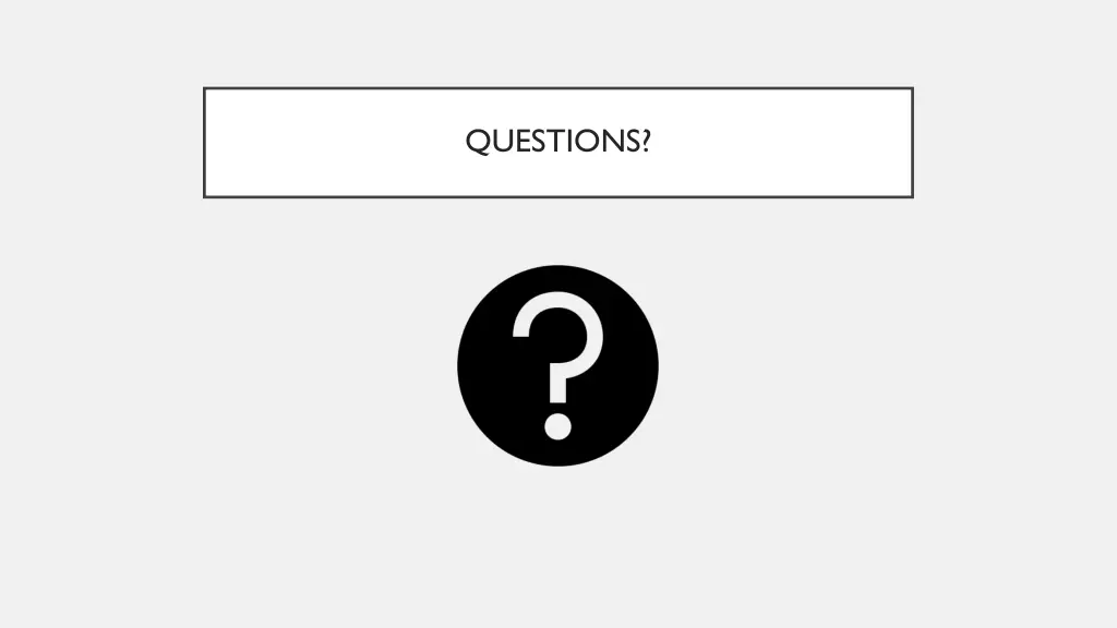 questions