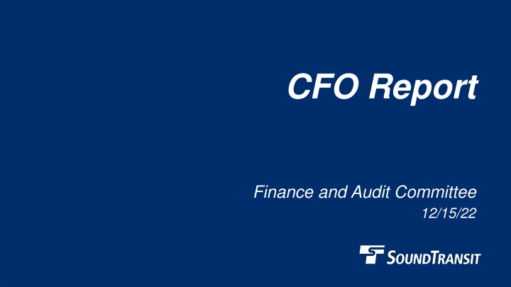 cfo report