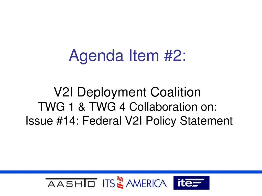 agenda item 2