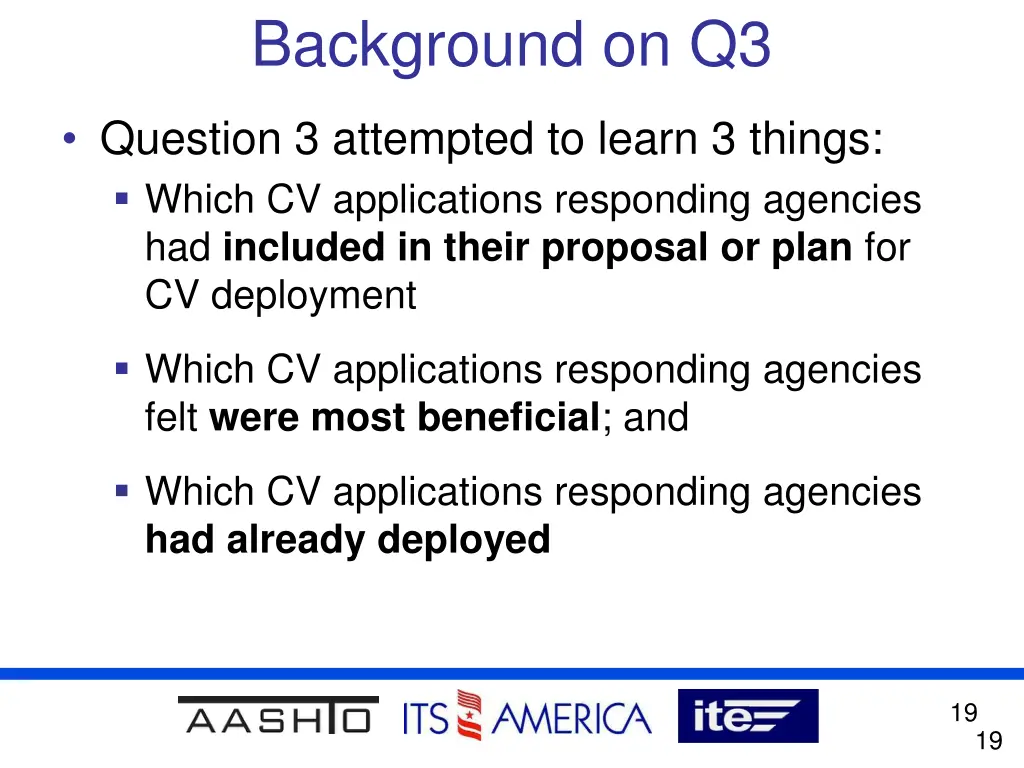 background on q3