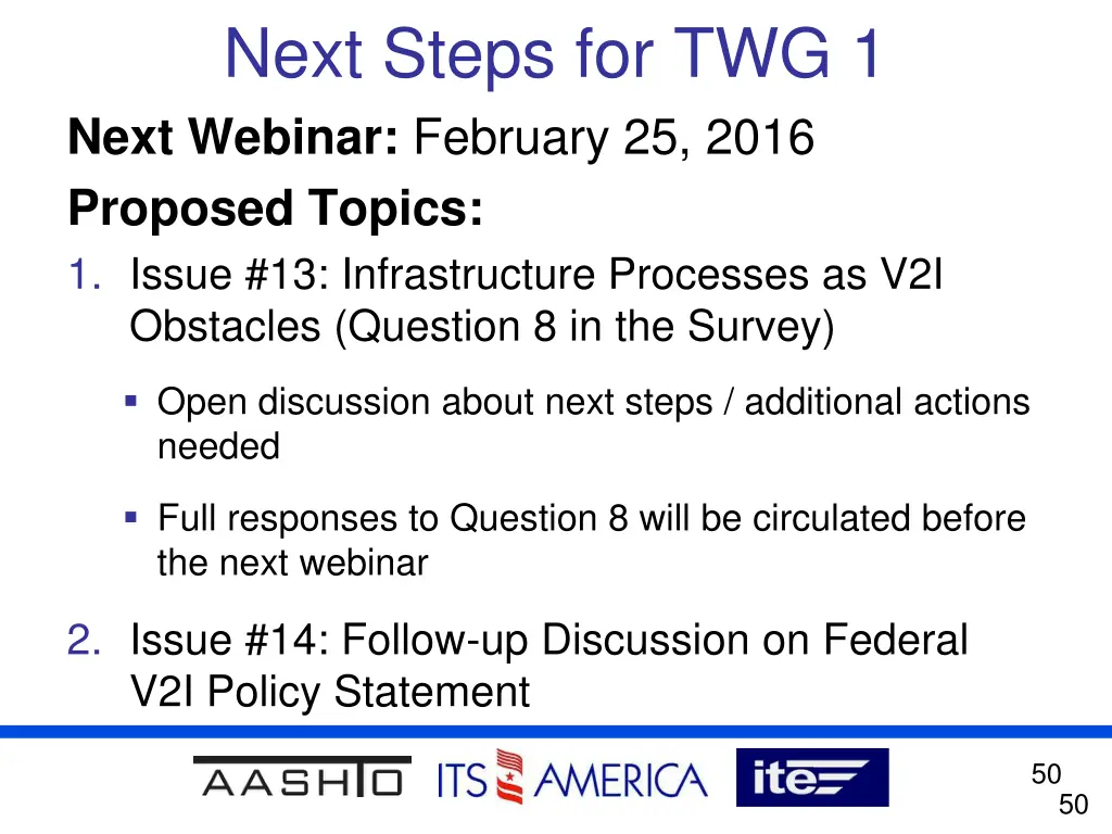 next steps for twg 1 next webinar february