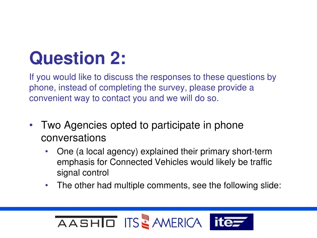 question 2 if you would like to discuss