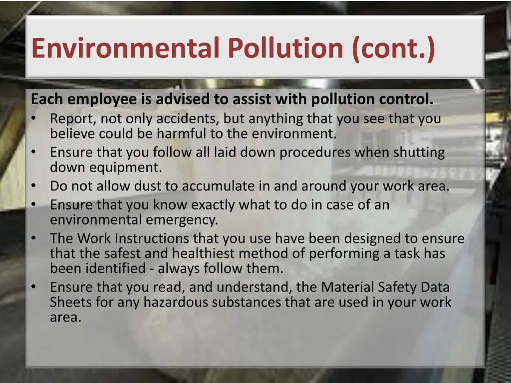 environmental pollution cont 1