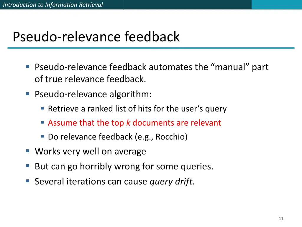 introduction to information retrieval 10