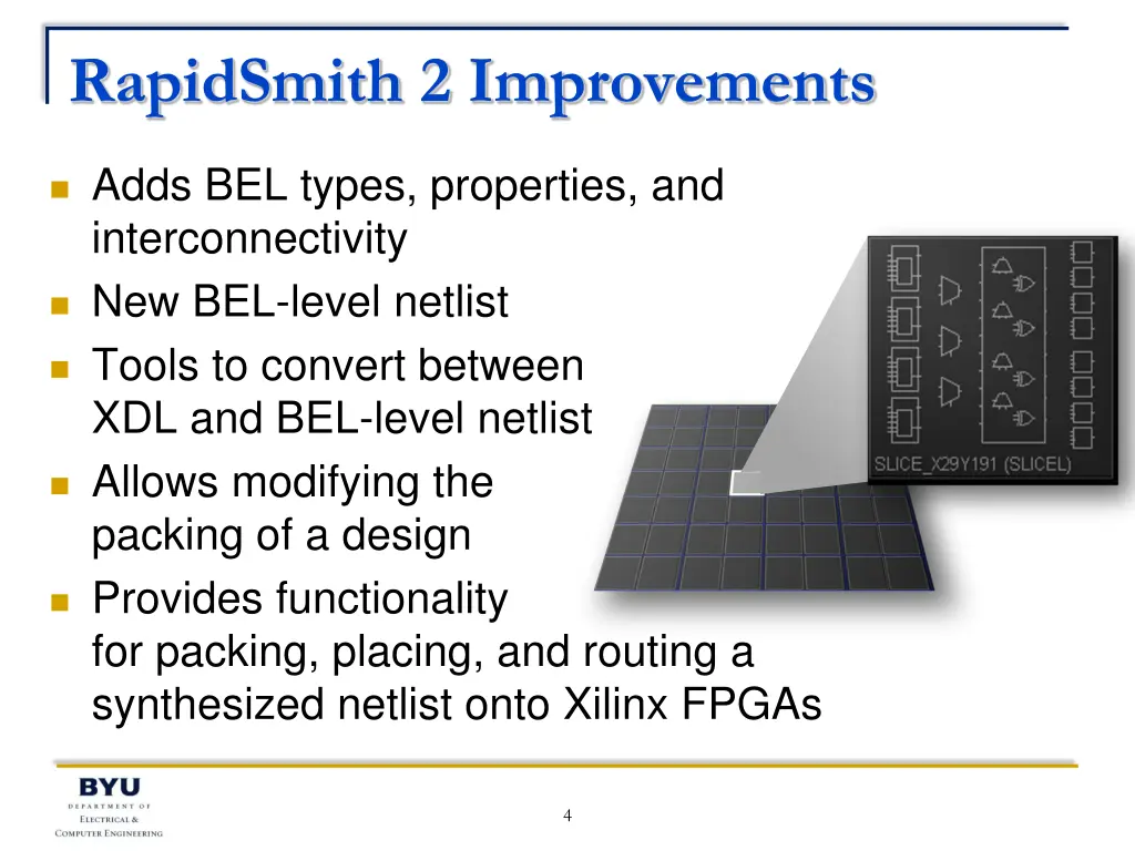 rapidsmith 2 improvements