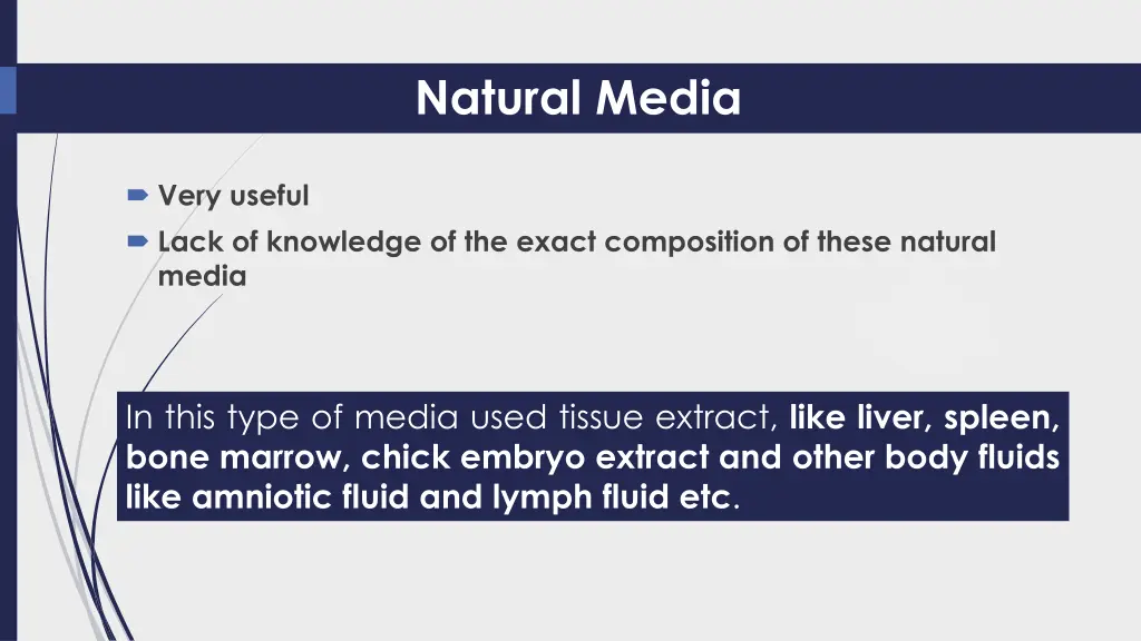natural media