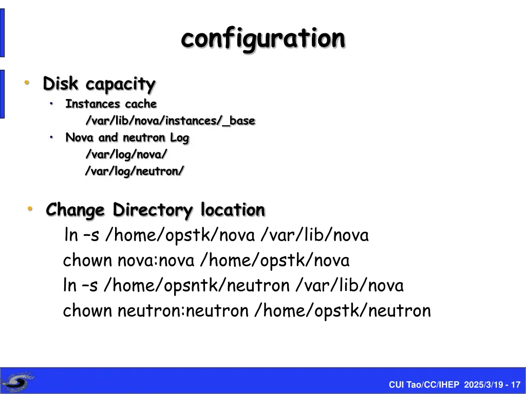 configuration