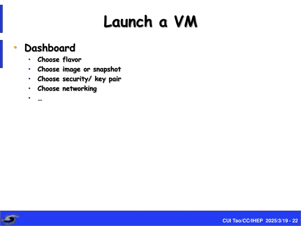 launch a vm