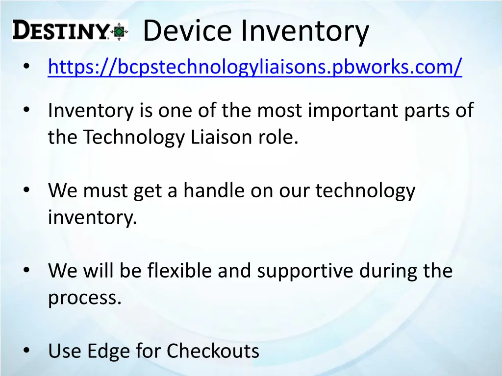 device inventory