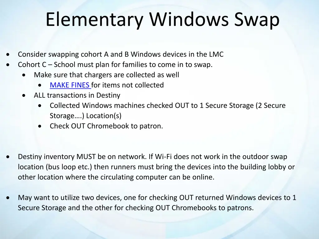 elementary windows swap