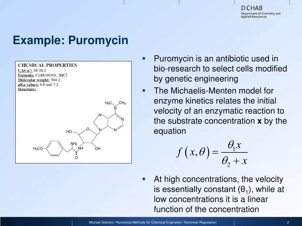 example puromycin