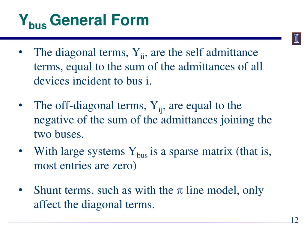 y bus general form