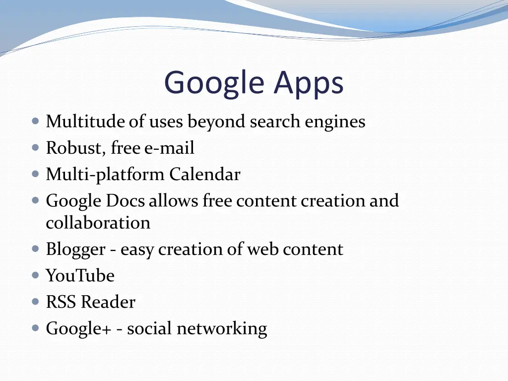 google apps