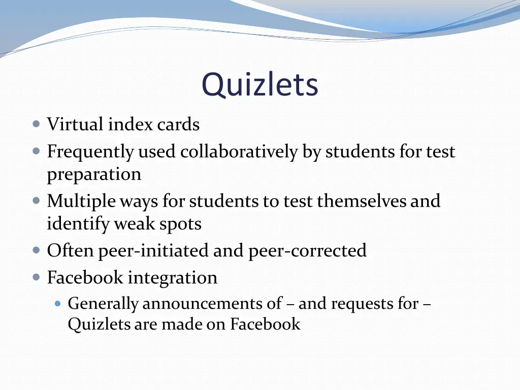 quizlets