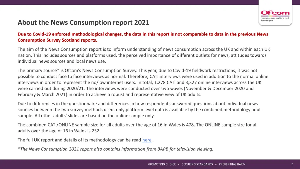 about the news consumption report 2021