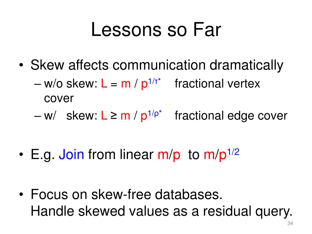 lessons so far 1