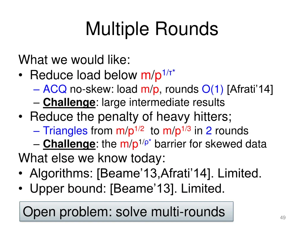 multiple rounds