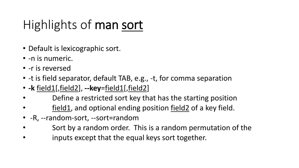 highlights of man 1
