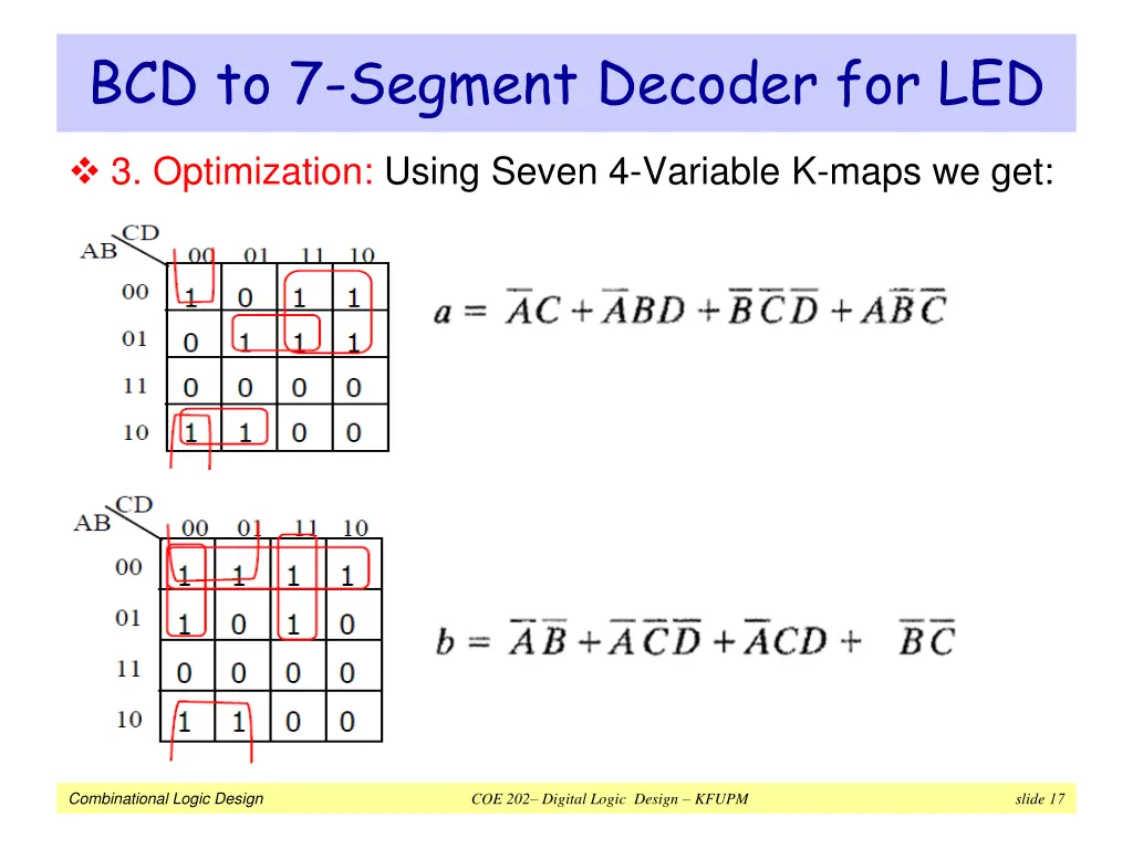 bcd to 7 segment decoder for led 2