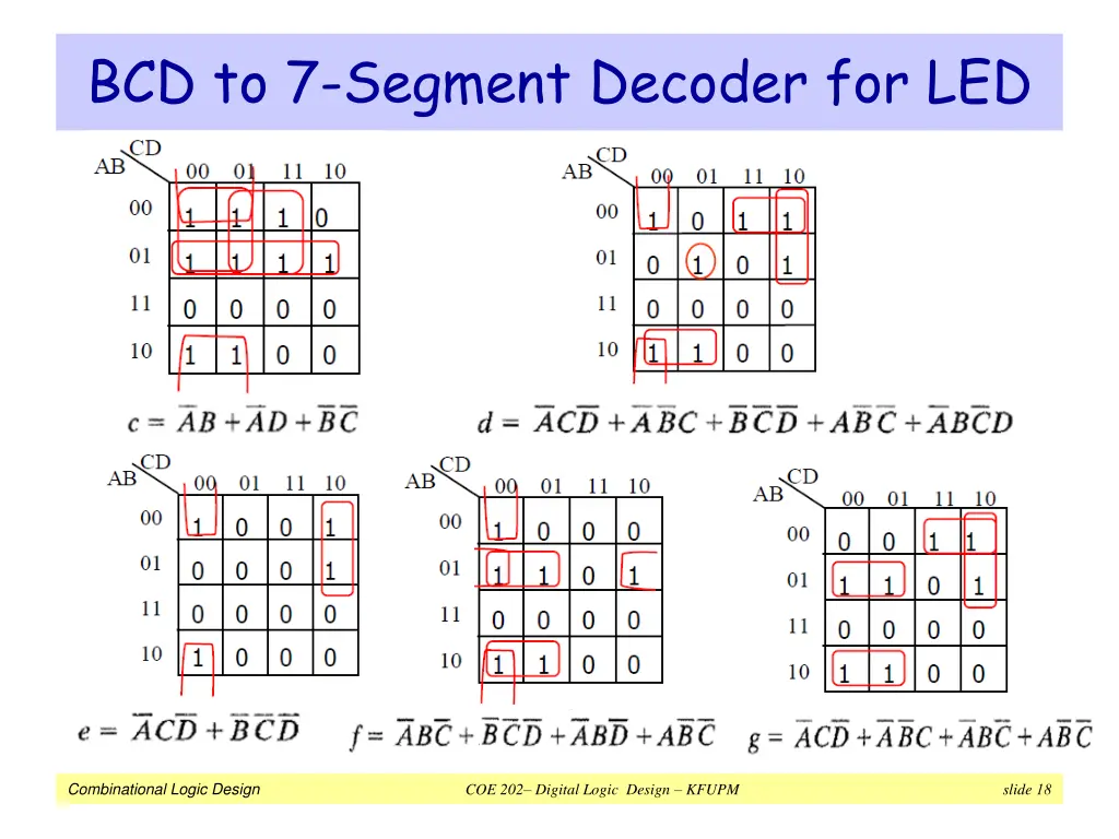 bcd to 7 segment decoder for led 3