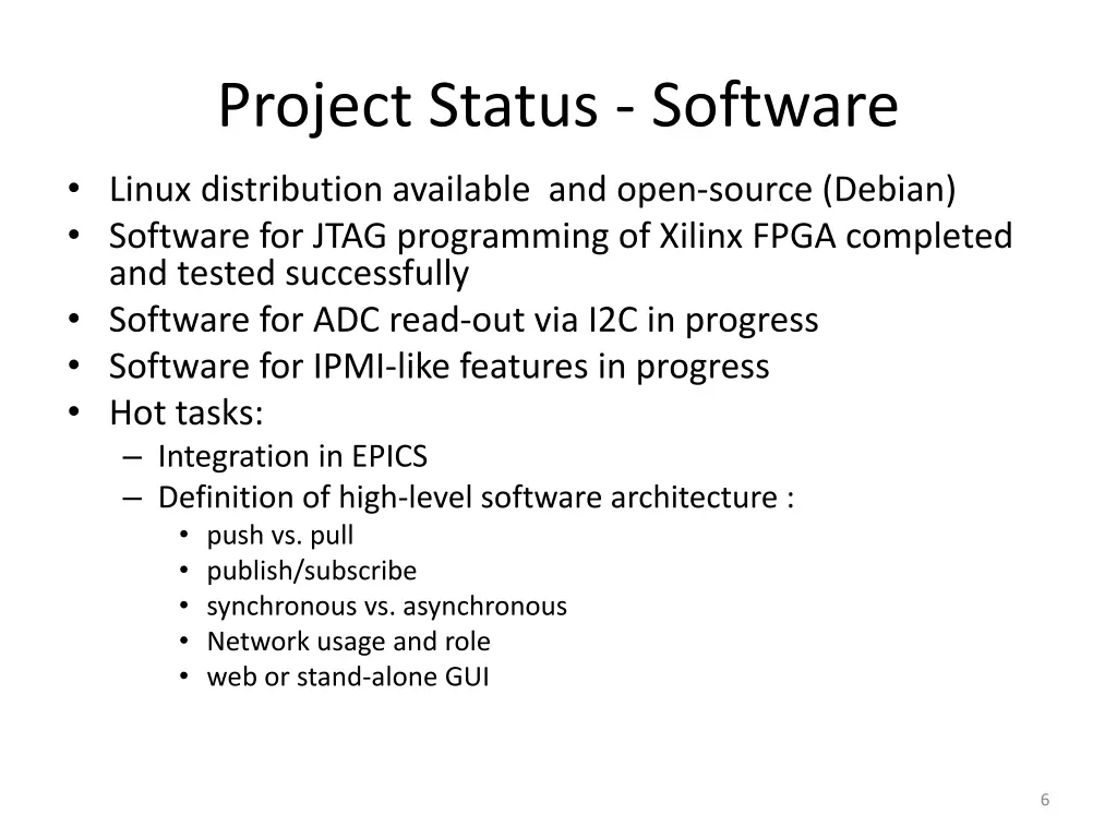 project status software