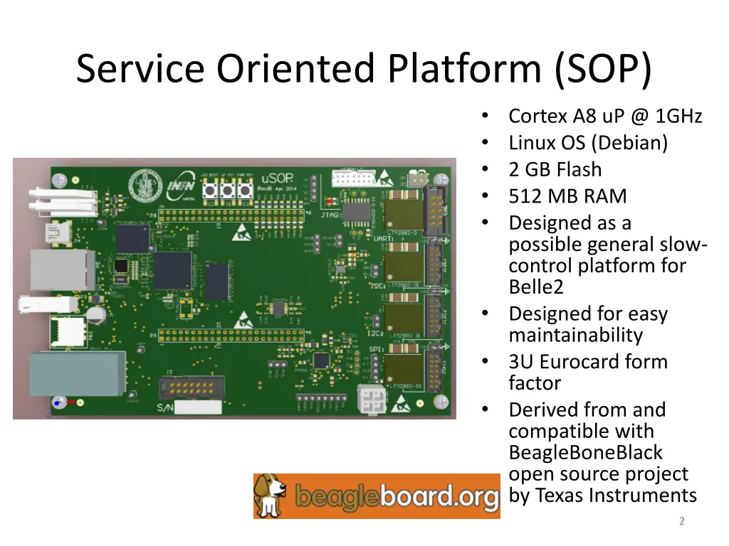 service oriented platform sop