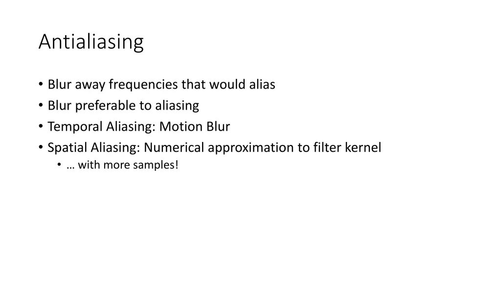 antialiasing