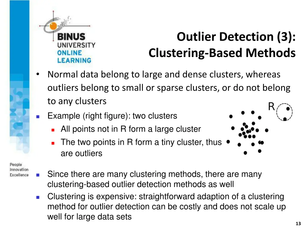 outlier detection 3 clustering based methods