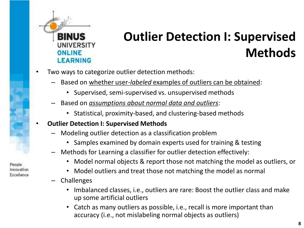 outlier detection i supervised