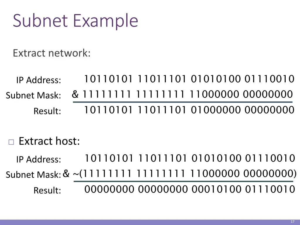subnet example