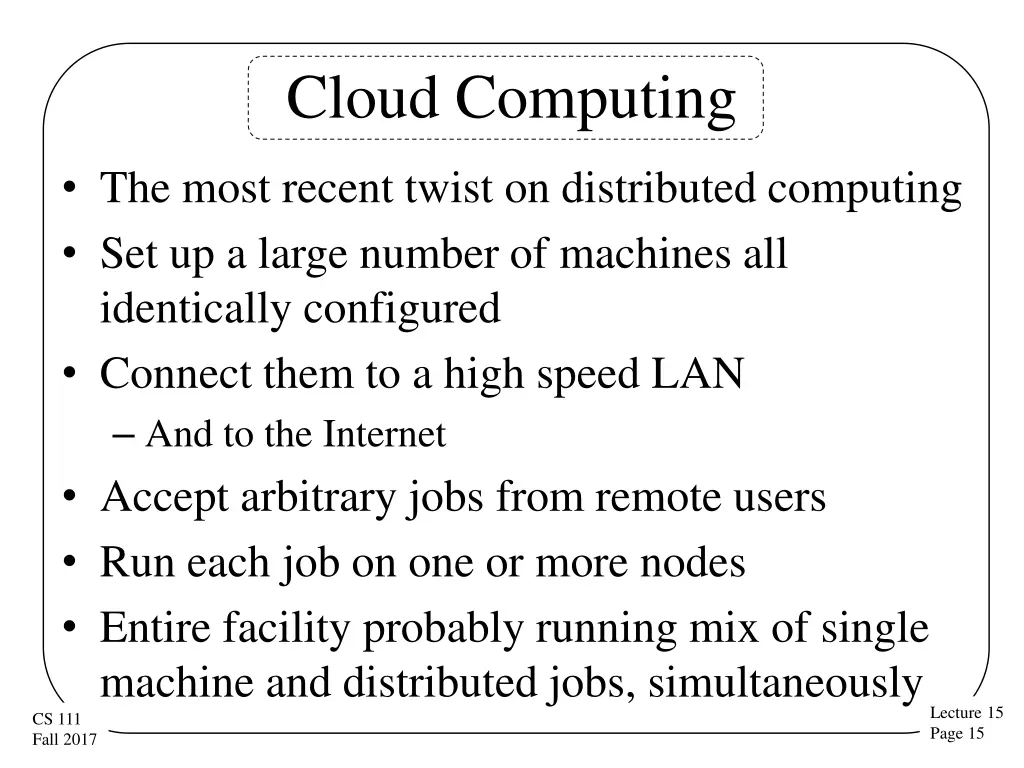 cloud computing