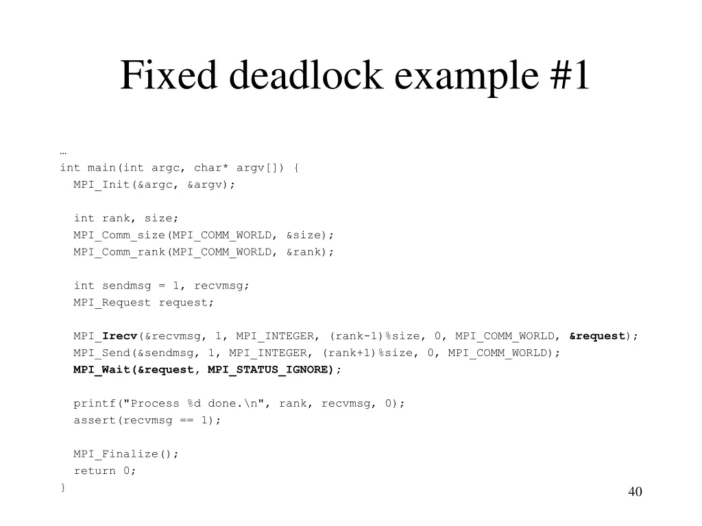 fixed deadlock example 1