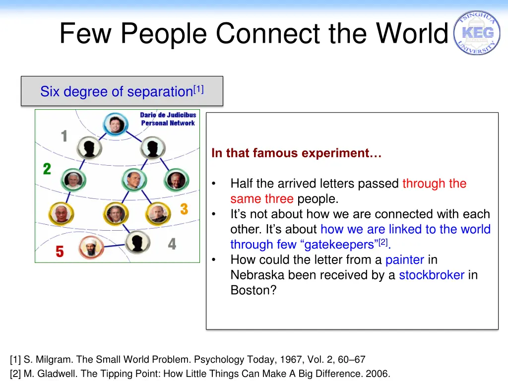 few people connect the world