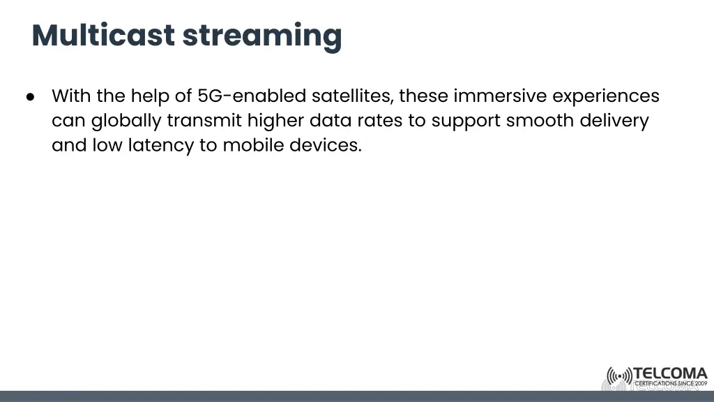 multicast streaming 1