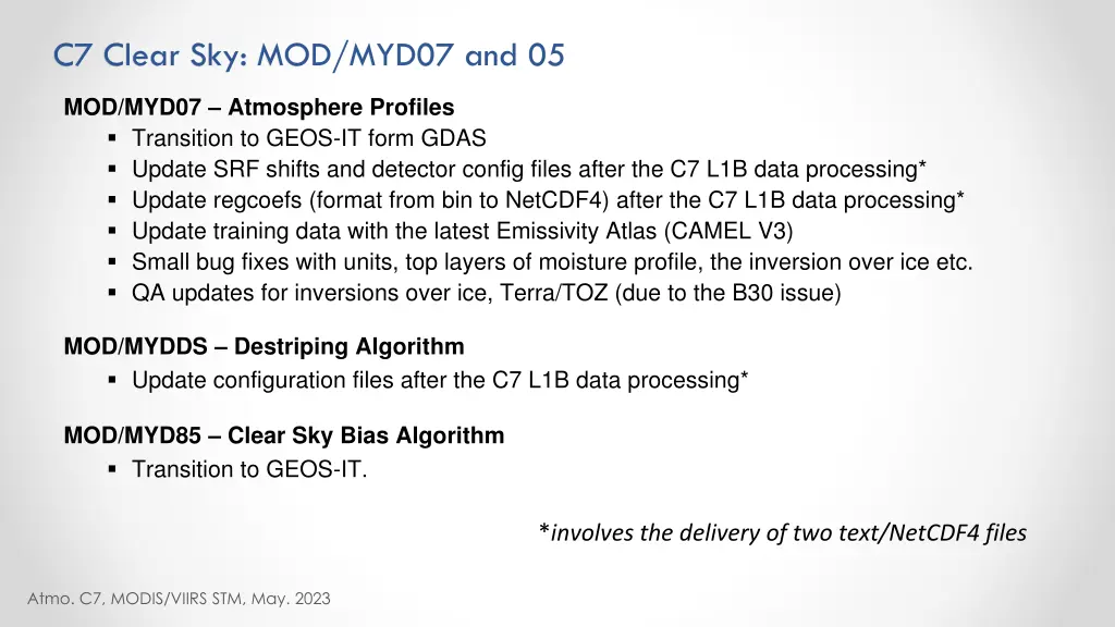 c7 clear sky mod myd07 and 05