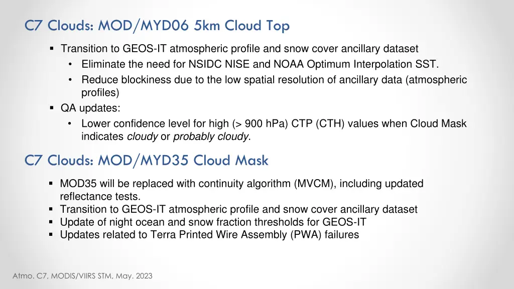 c7 clouds mod myd06 5km cloud top