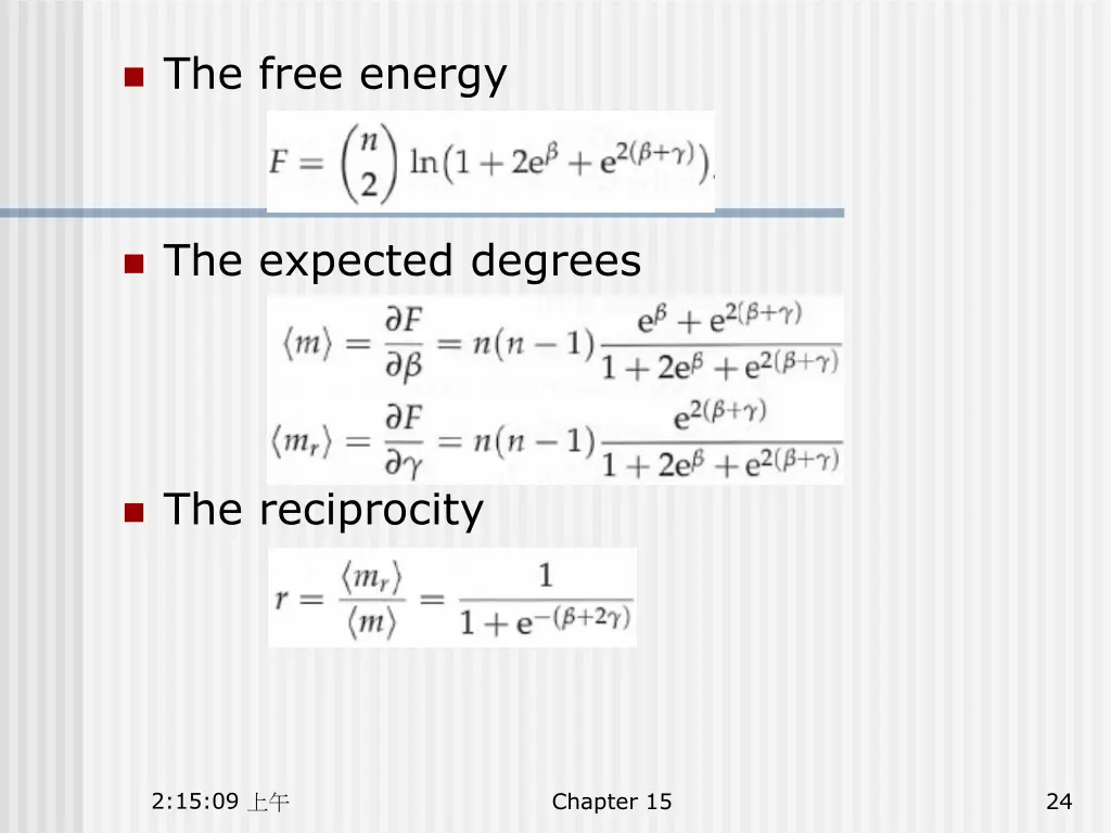 the free energy