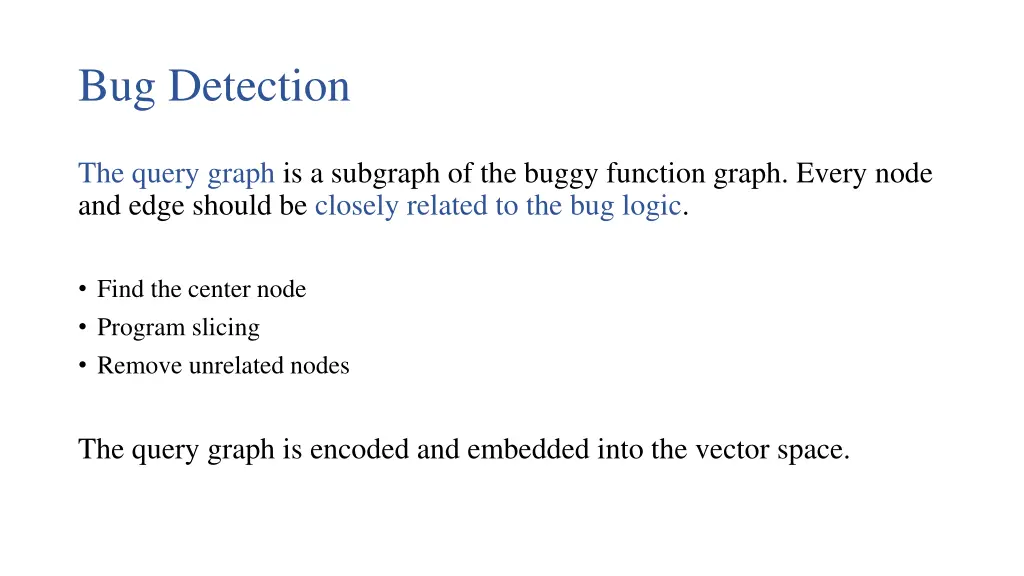 bug detection 1
