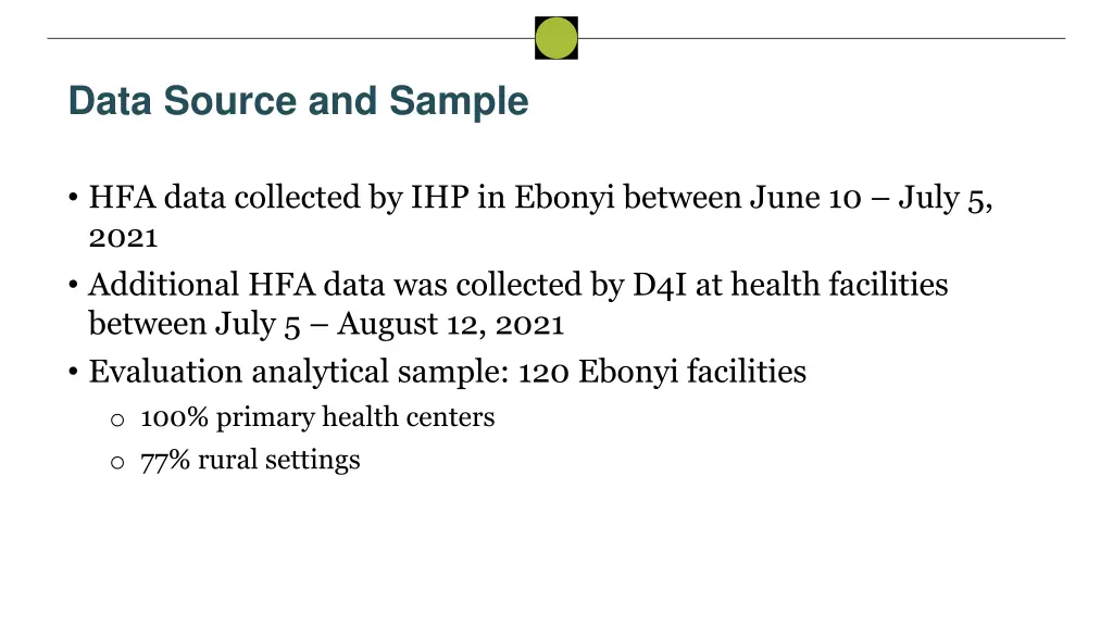 data source and sample 1