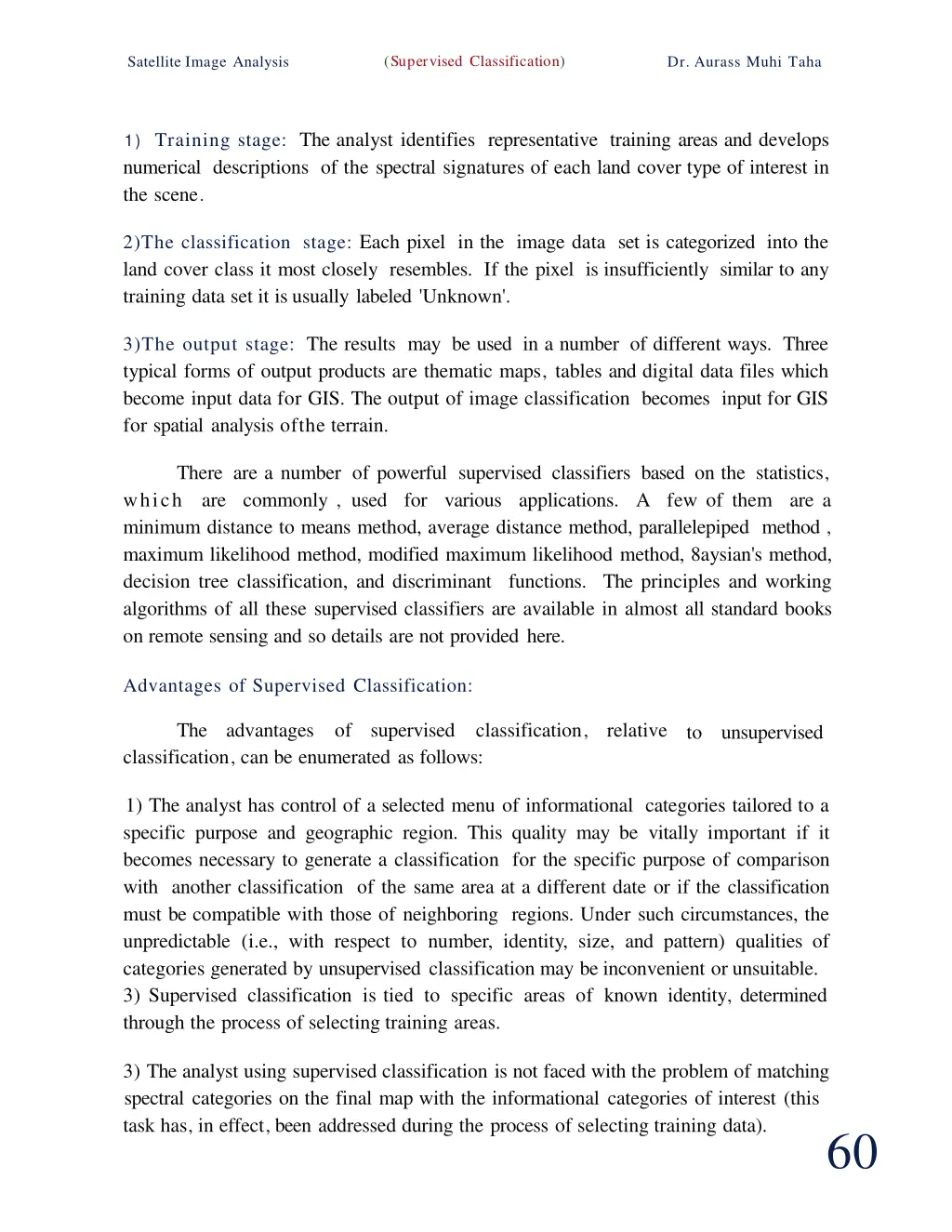 supervised classification 1