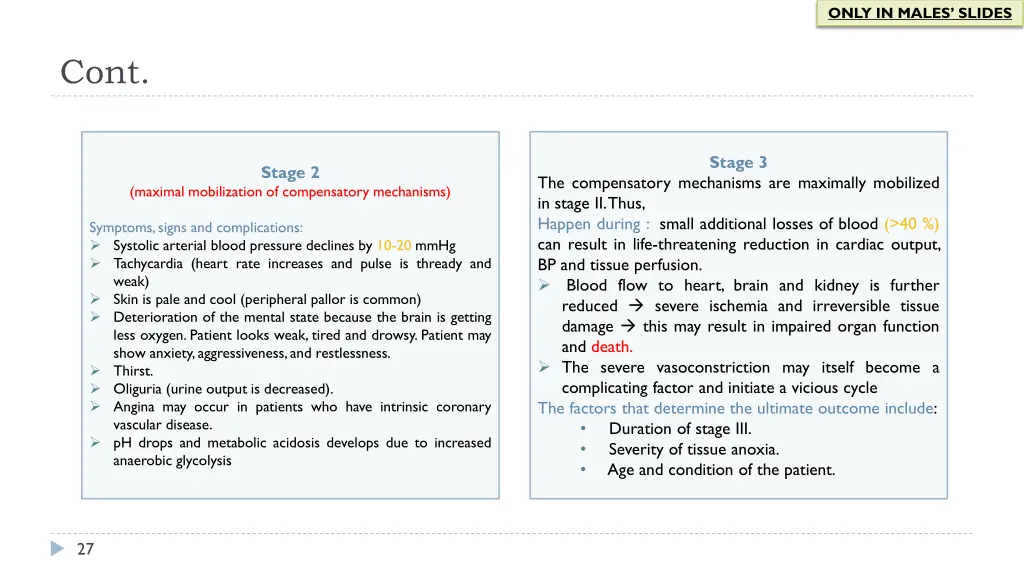 only in males slides 11