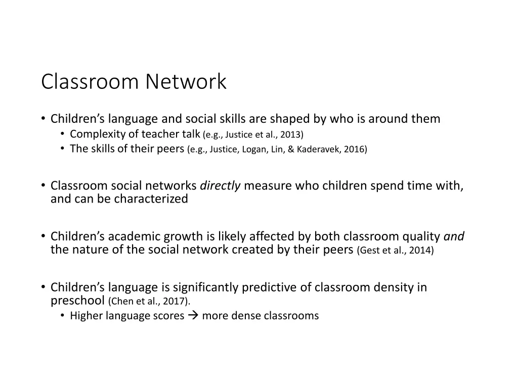 classroom network
