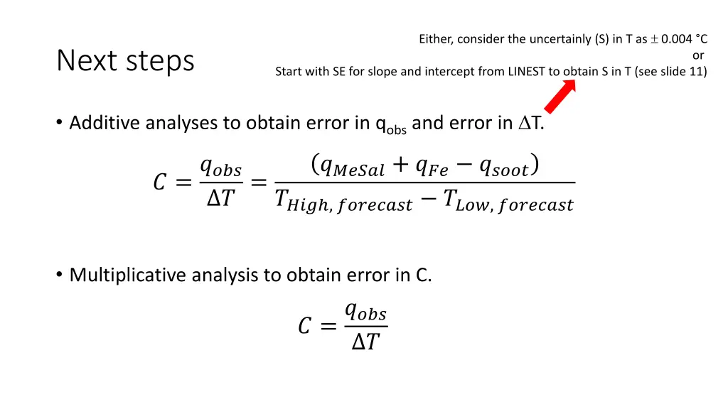 either consider the uncertainly s in t as 0 004 c