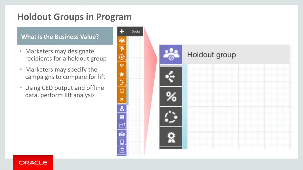holdout groups in program