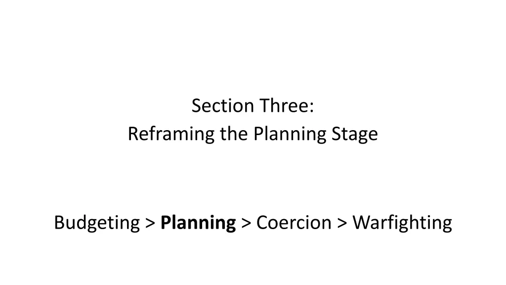 section three