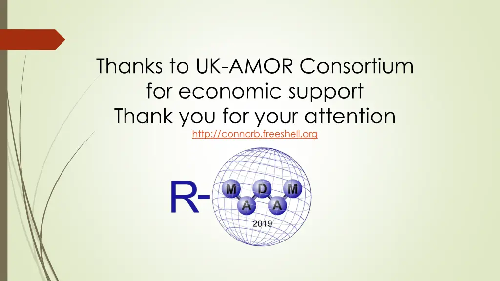 thanks to uk amor consortium for economic support